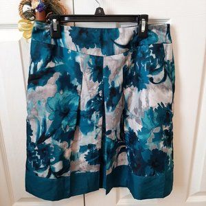 NWT Ann Taylor Factory Floral Skirt - 2P